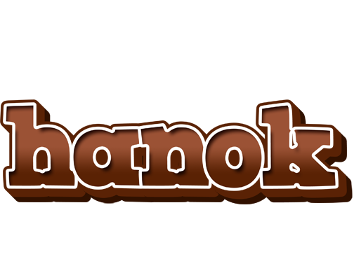Hanok brownie logo