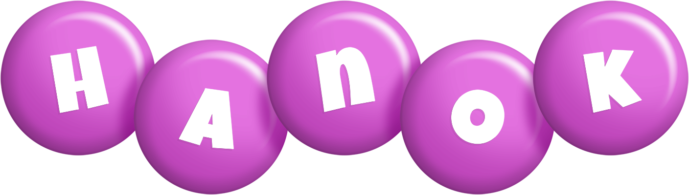 Hanok candy-purple logo