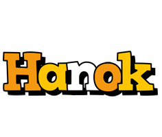 Hanok cartoon logo