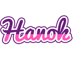 Hanok cheerful logo