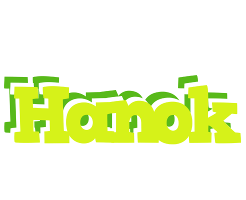 Hanok citrus logo