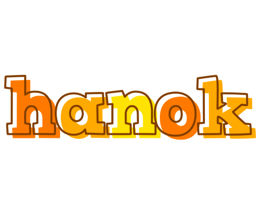 Hanok desert logo