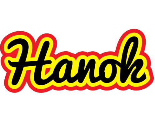 Hanok flaming logo