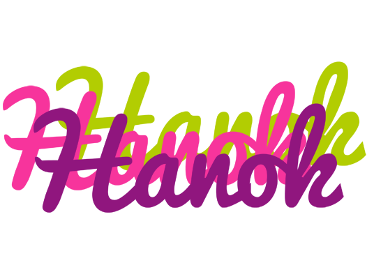 Hanok flowers logo