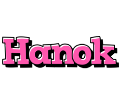 Hanok girlish logo