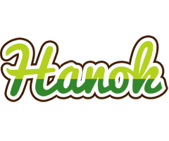 Hanok golfing logo