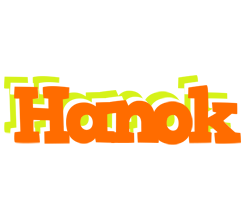 Hanok healthy logo