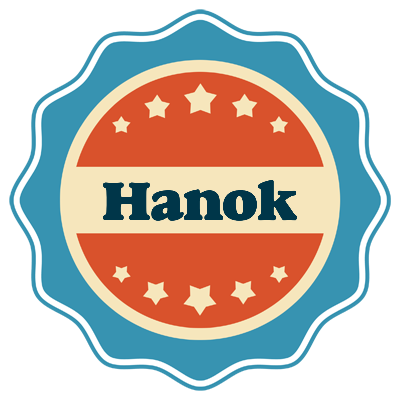 Hanok labels logo