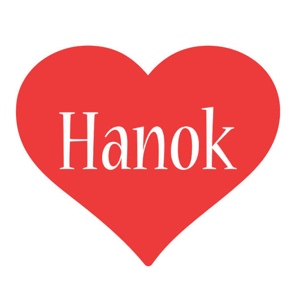 Hanok love logo