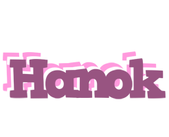 Hanok relaxing logo