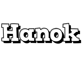 Hanok snowing logo