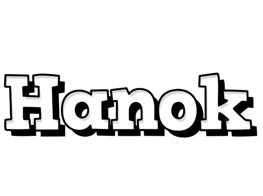Hanok snowing logo