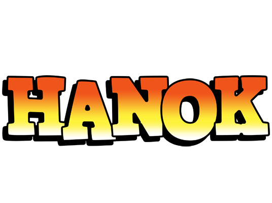 Hanok sunset logo
