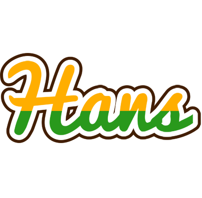 Hans banana logo