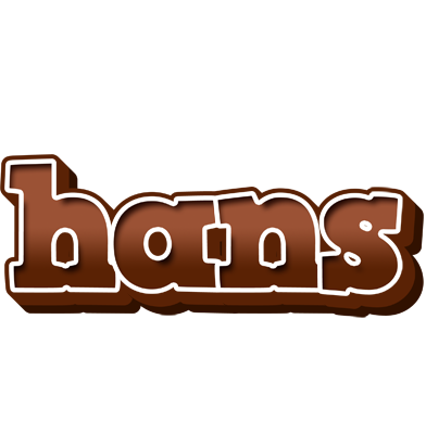 Hans brownie logo