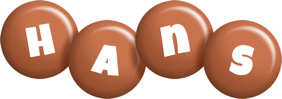 Hans candy-brown logo