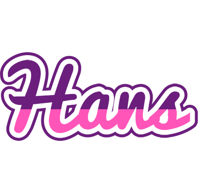 Hans cheerful logo