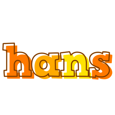Hans desert logo