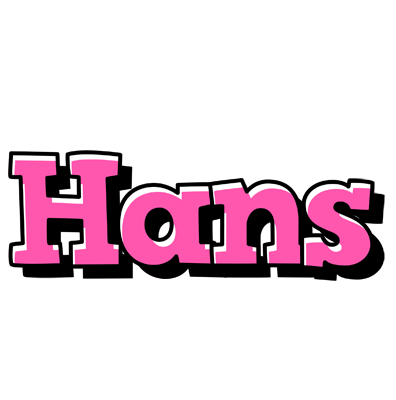 Hans girlish logo