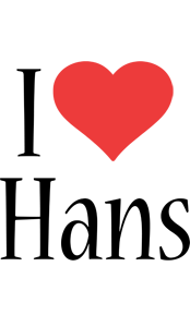 Hans i-love logo