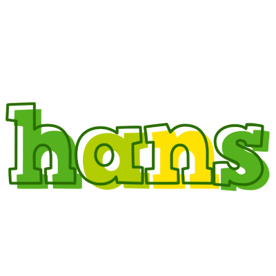 Hans juice logo