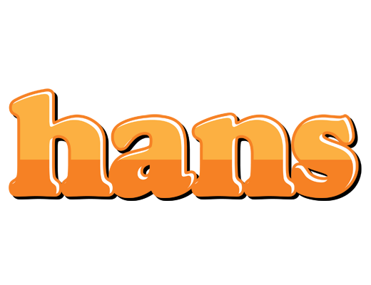 Hans orange logo