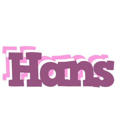 Hans relaxing logo