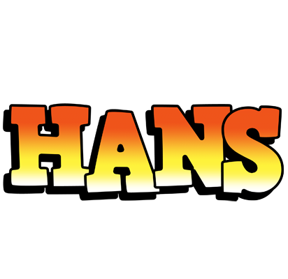 Hans sunset logo