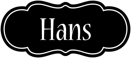 Hans welcome logo