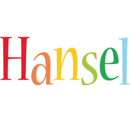 Hansel birthday logo