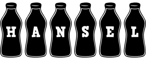 Hansel bottle logo