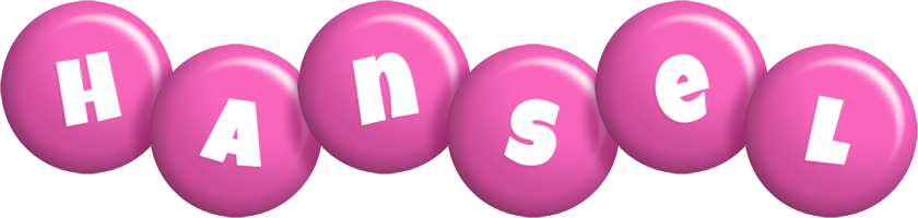 Hansel candy-pink logo