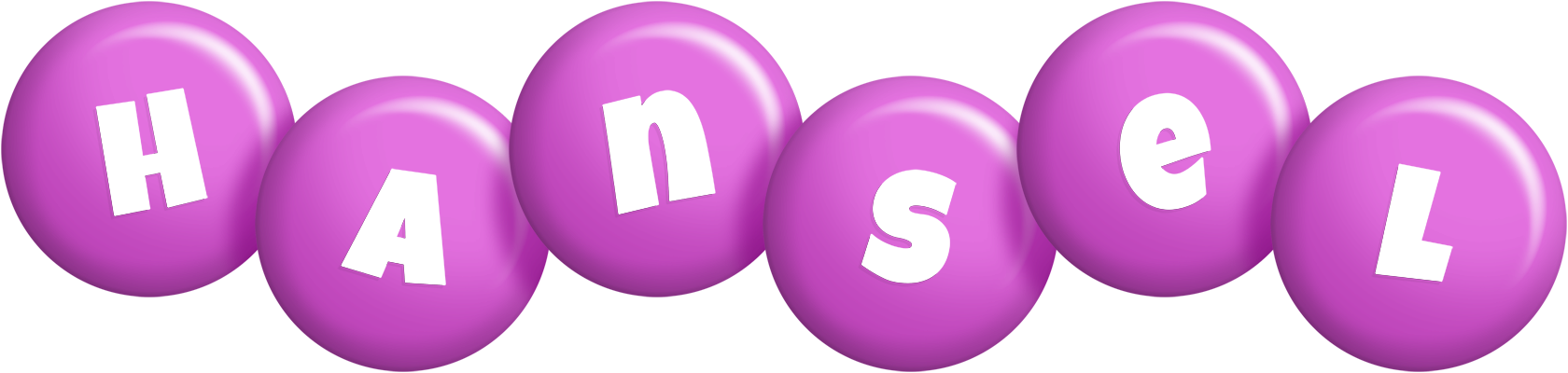 Hansel candy-purple logo