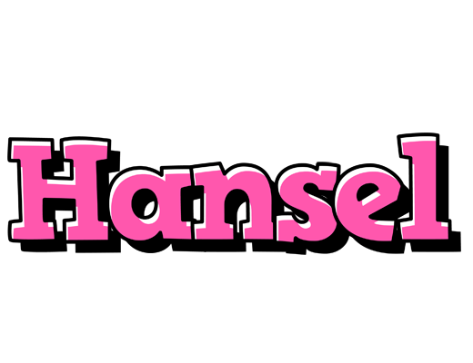 Hansel girlish logo
