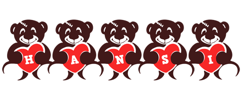 Hansi bear logo