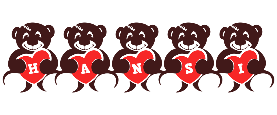 Hansi bear logo