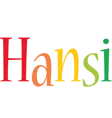 Hansi birthday logo