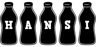 Hansi bottle logo