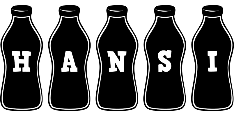 Hansi bottle logo