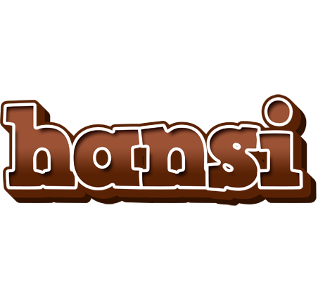 Hansi brownie logo