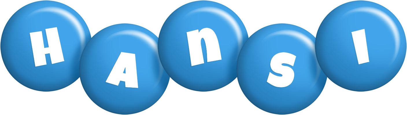 Hansi candy-blue logo