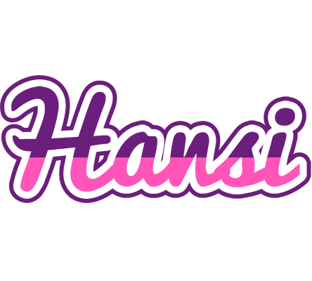 Hansi cheerful logo