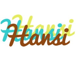 Hansi cupcake logo