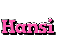 Hansi girlish logo