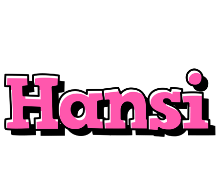 Hansi girlish logo