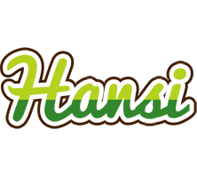 Hansi golfing logo