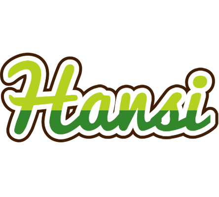 Hansi golfing logo