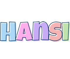 Hansi pastel logo