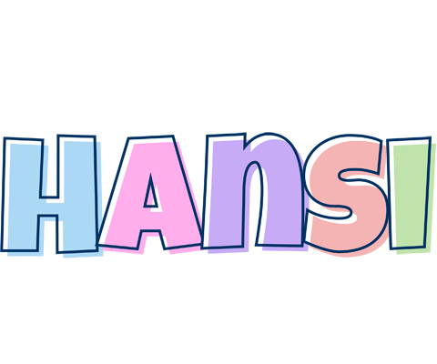 Hansi pastel logo