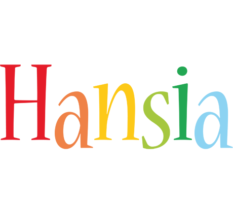 Hansia birthday logo